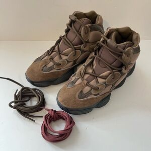 Yeezy 500 High Taupe Black Men's Size 7
